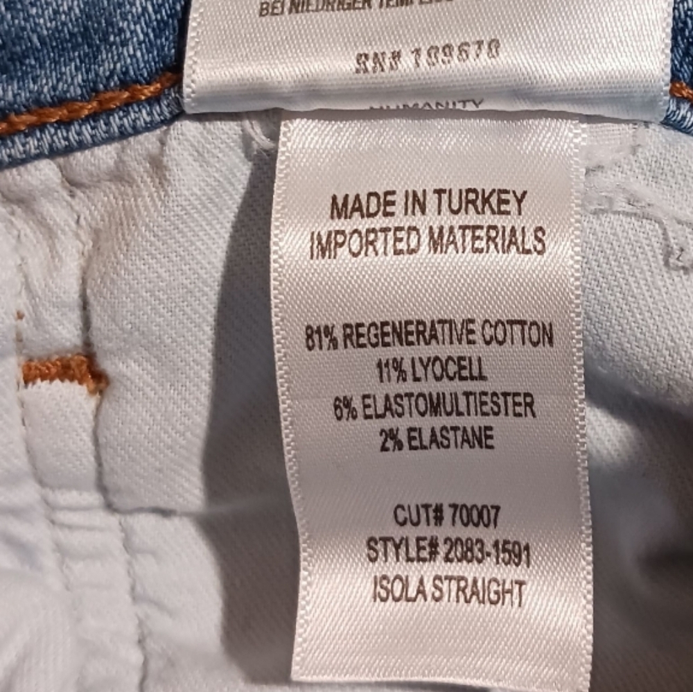 Citizens of Humanity Isola Straight Crop Jeans - Picture 10 of 10